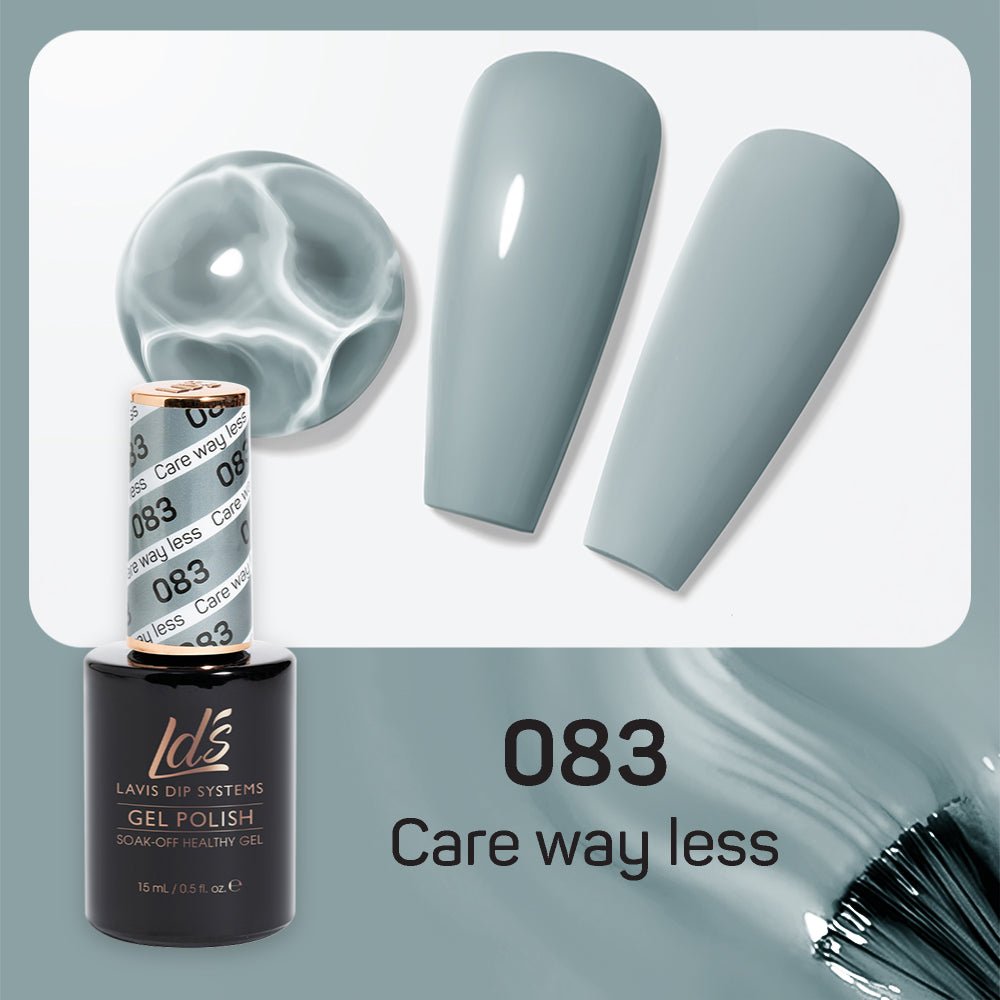 LDS Gel Nail Polish Duo - 083 Care Way Less - DTK Nail Supply