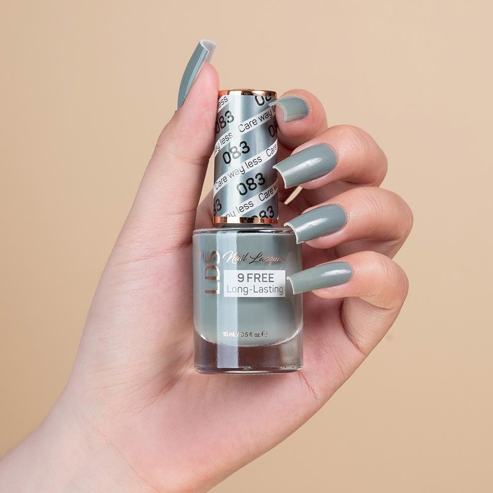 LDS Gel Nail Polish Duo - 083 Care Way Less - DTK Nail Supply