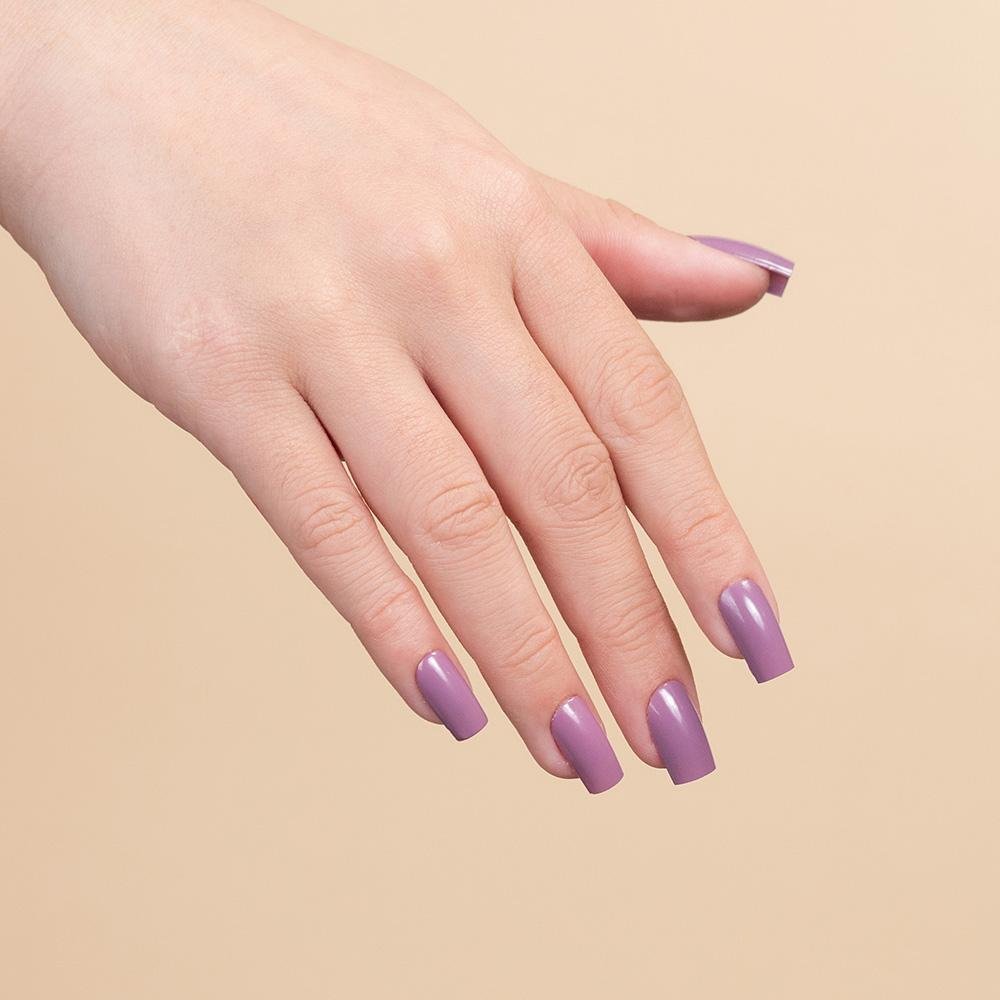 LDS Gel Nail Polish Duo - 090 Loyally, Lilac - DTK Nail Supply