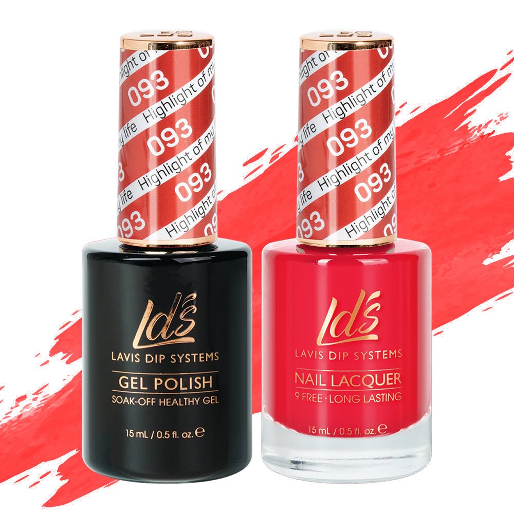 LDS Gel Nail Polish Duo - 093 Highlight Of My Life - DTK Nail Supply