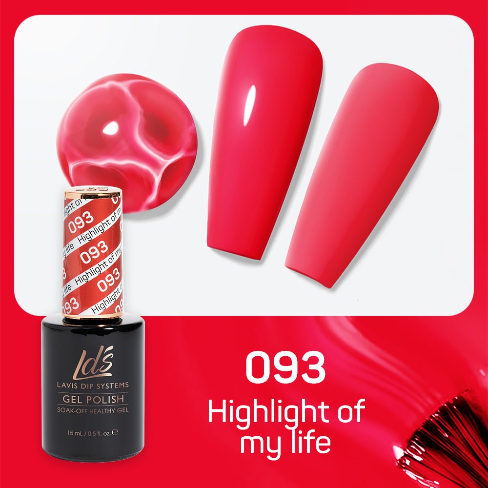 LDS Gel Nail Polish Duo - 093 Highlight Of My Life - DTK Nail Supply