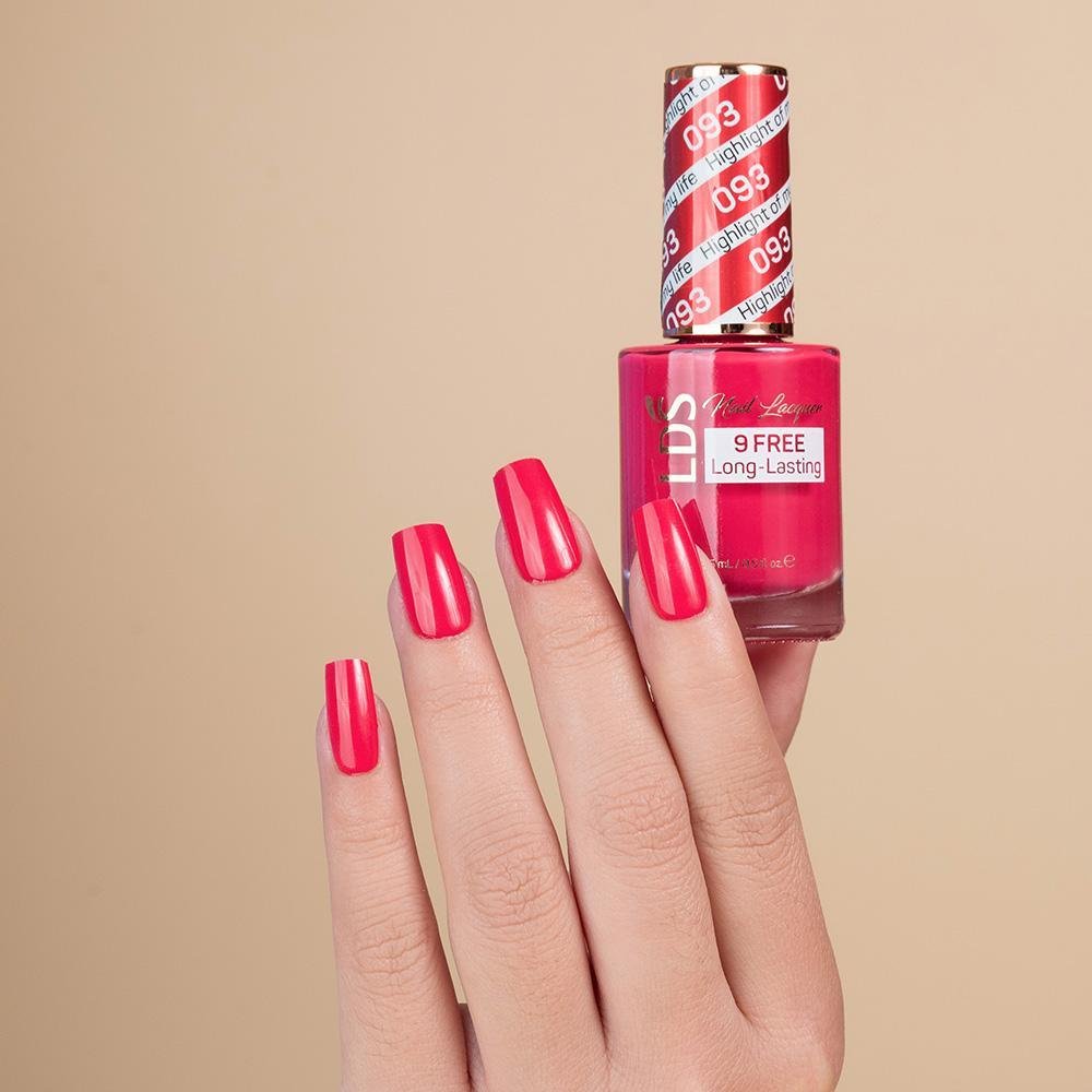 LDS Gel Nail Polish Duo - 093 Highlight Of My Life - DTK Nail Supply