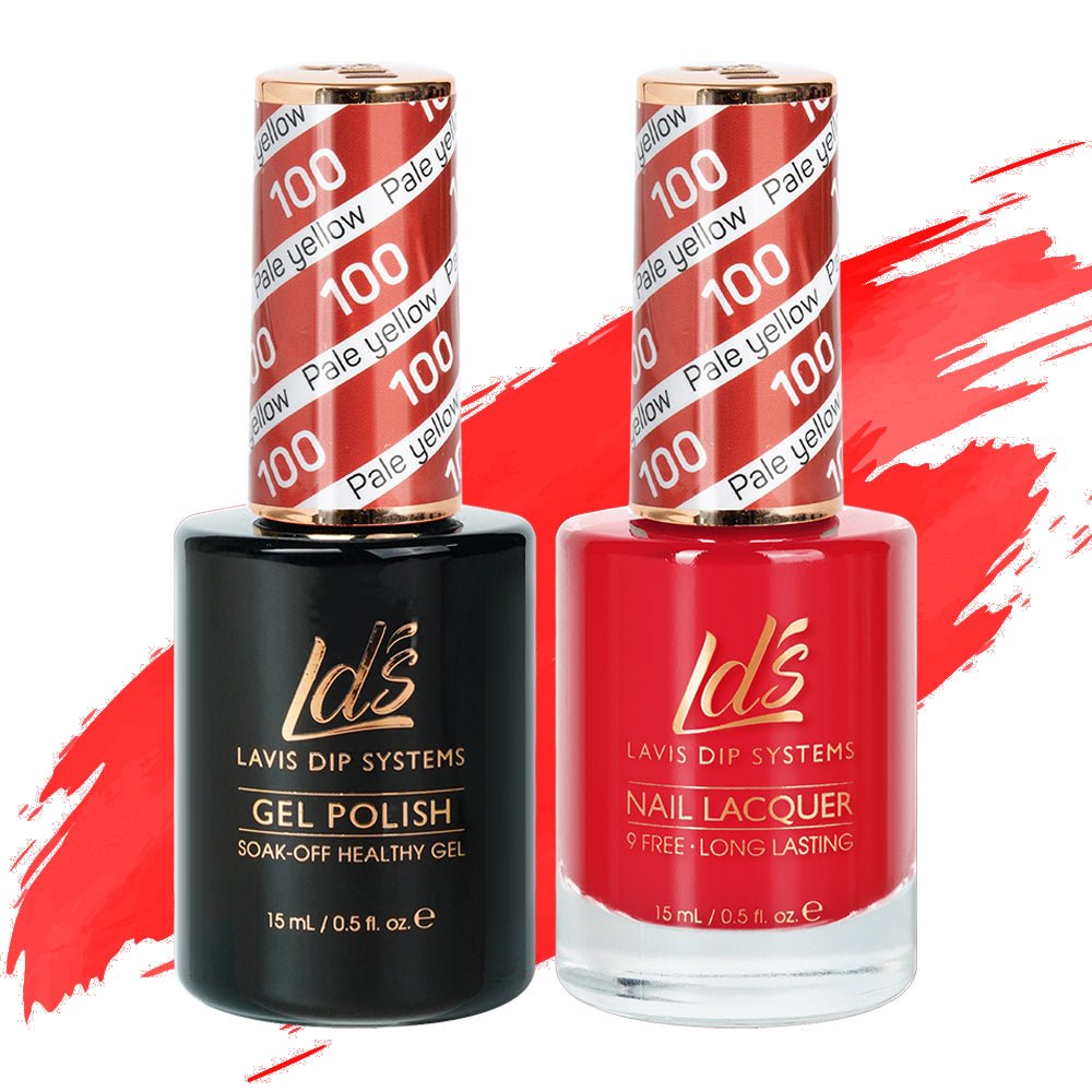 LDS Gel Nail Polish Duo - 100 Bloody Mary - DTK Nail Supply