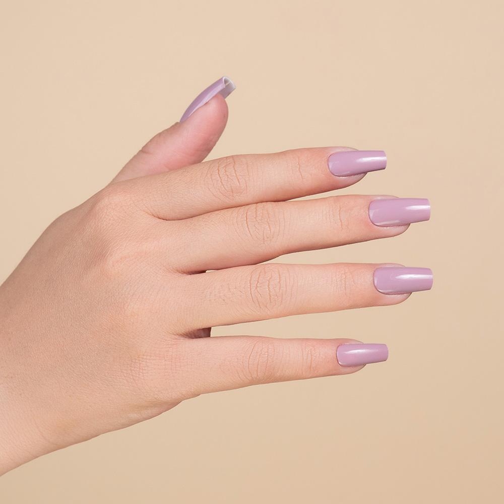 LDS Gel Nail Polish Duo - 107 Taro Blush - DTK Nail Supply