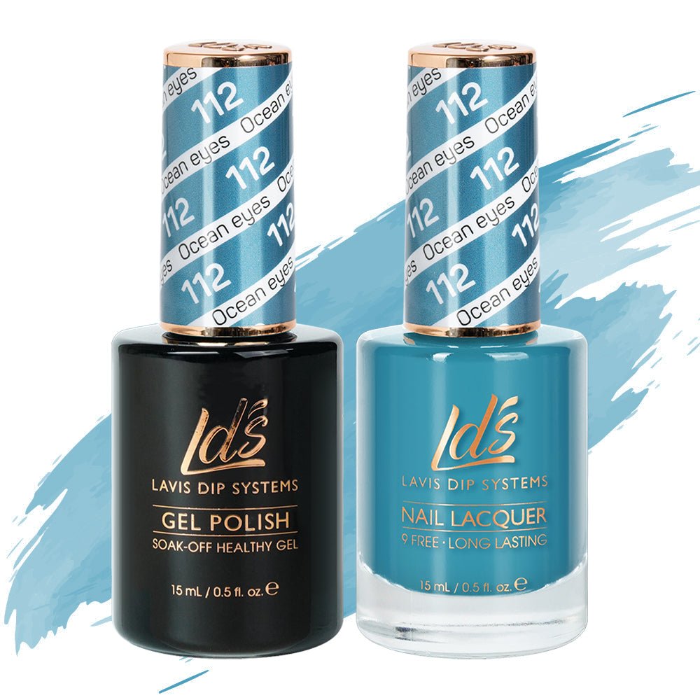 LDS Gel Nail Polish Duo - 112 Ocean Eyes - DTK Nail Supply