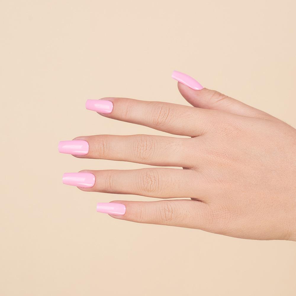 LDS Gel Nail Polish Duo - 118 Pink Before You Leap - DTK Nail Supply