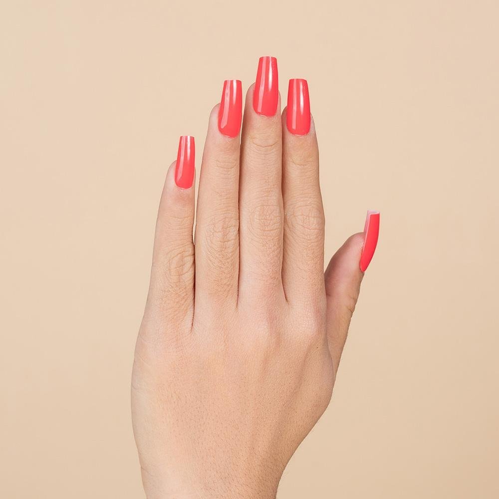 LDS Gel Nail Polish Duo - 119 Red - Y For Adventure - DTK Nail Supply