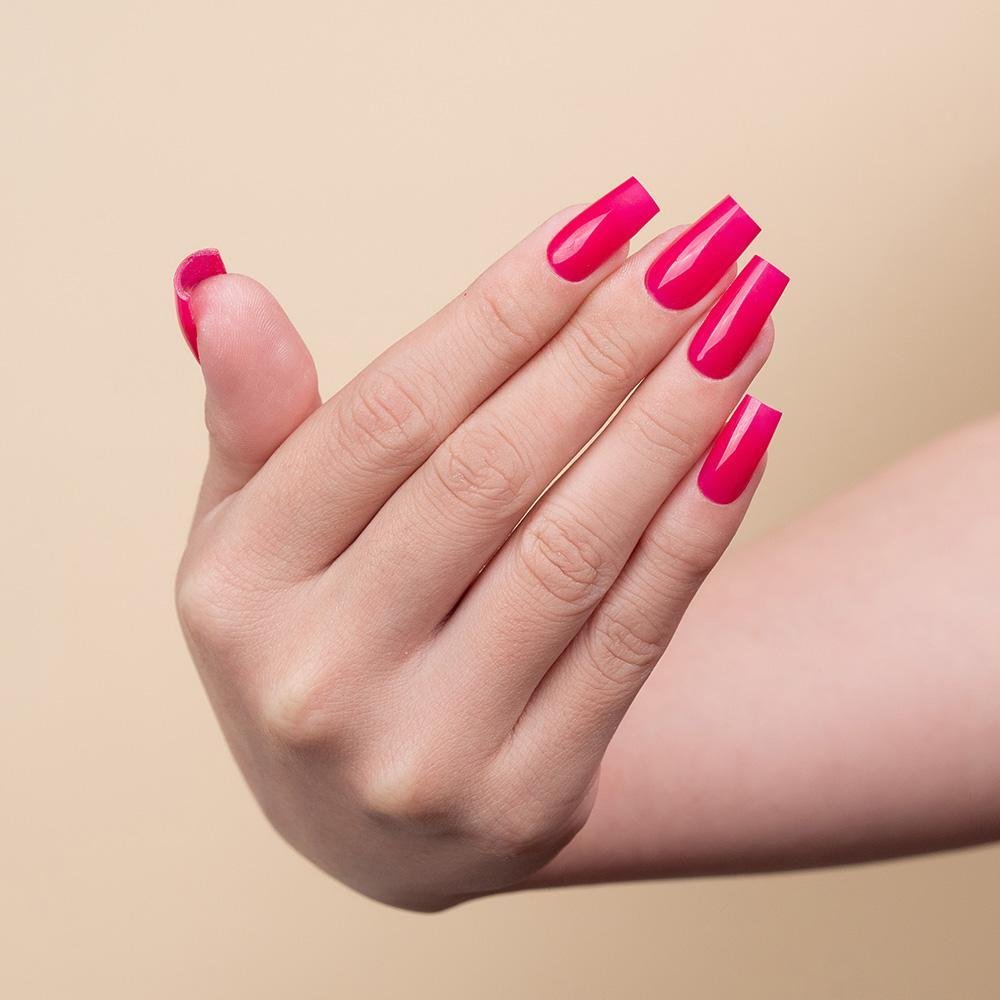 LDS Gel Nail Polish Duo - 126 Ruby On My Ring - DTK Nail Supply
