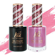 LDS Gel Nail Polish Duo - 133 Sweetest Straberry - DTK Nail Supply