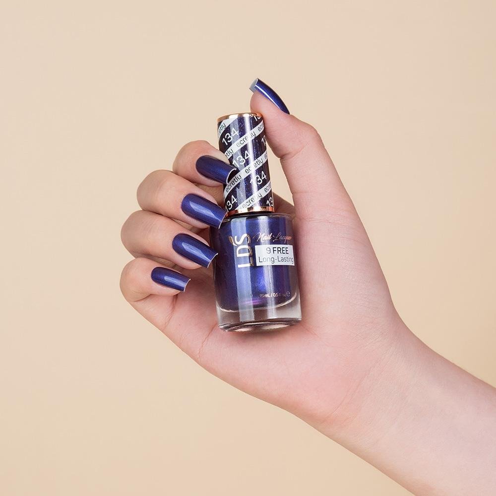 LDS Gel Nail Polish Duo - 134 Secretly - DTK Nail Supply