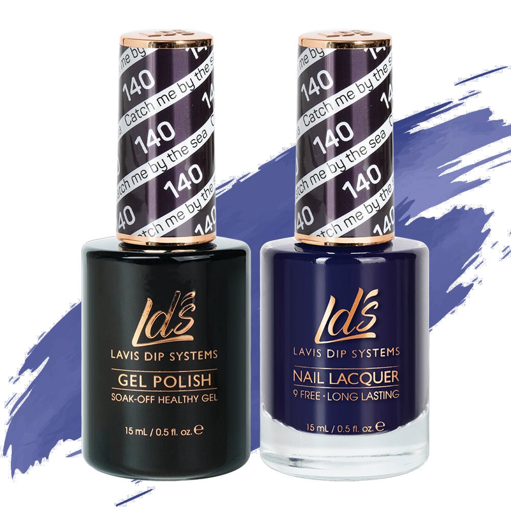 LDS Gel Nail Polish Duo - 140 Catch Me By The Sea - DTK Nail Supply