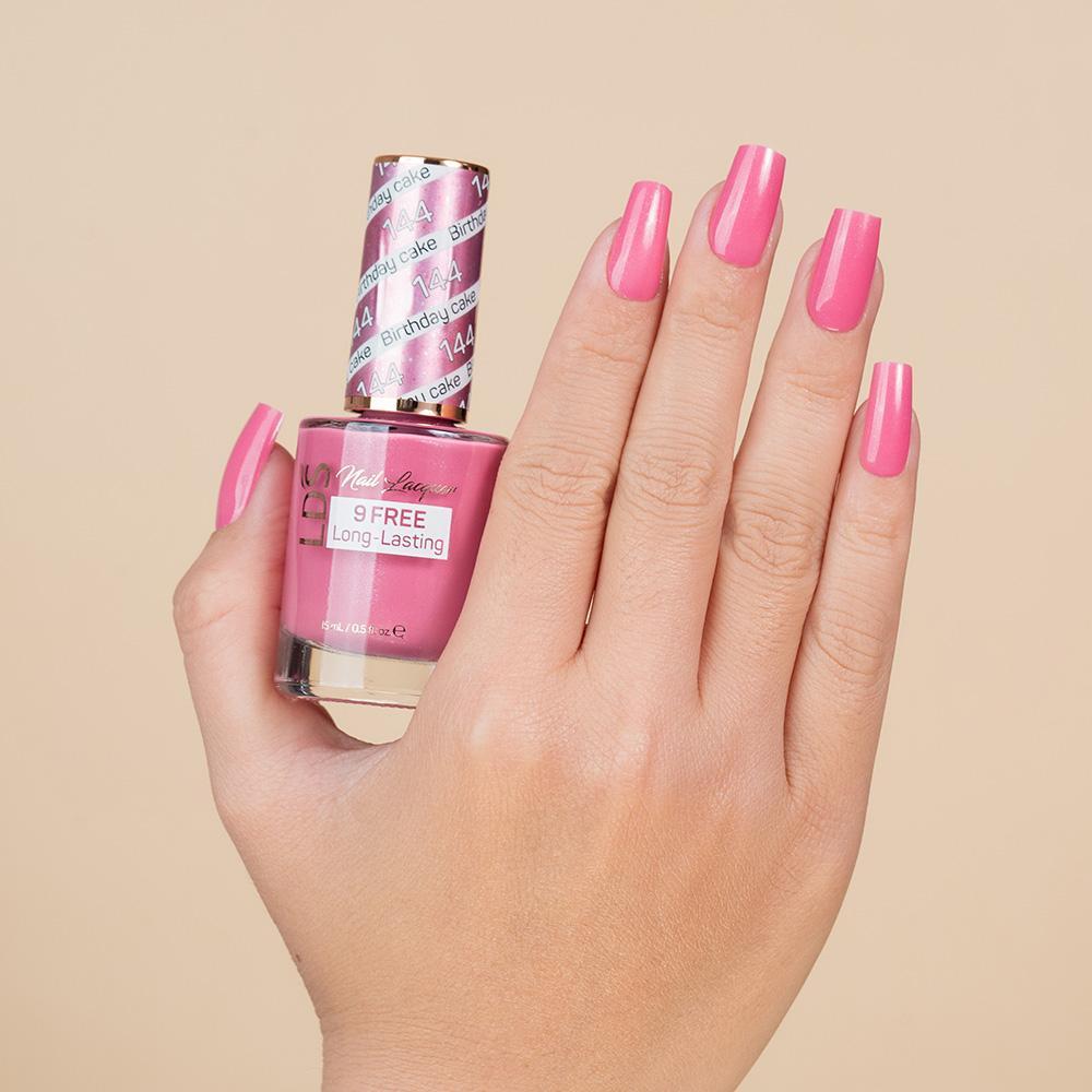 LDS Gel Nail Polish Duo - 144 Birthday Cake - DTK Nail Supply