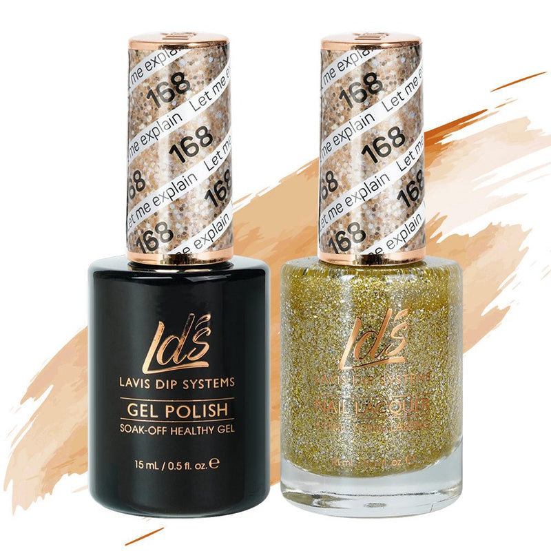 LDS Gel Nail Polish Duo - 168 Let Me Explain - DTK Nail Supply