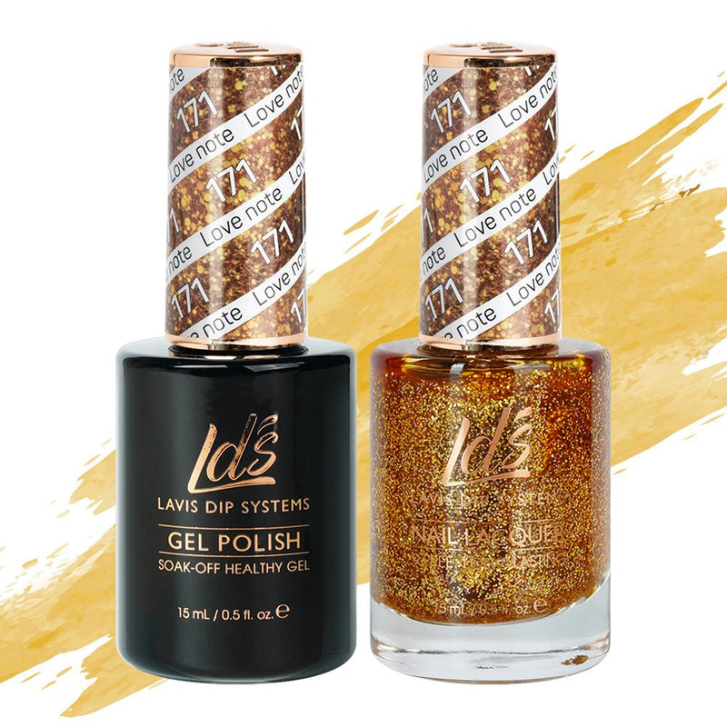 LDS Gel Nail Polish Duo - 171 Love Note - DTK Nail Supply