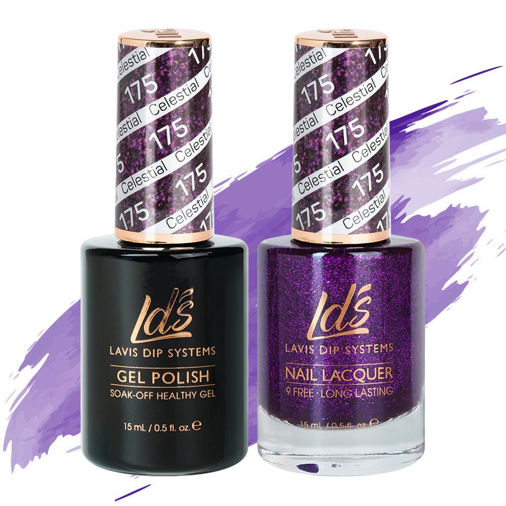 LDS Gel Nail Polish Duo - 175 Celestial - DTK Nail Supply
