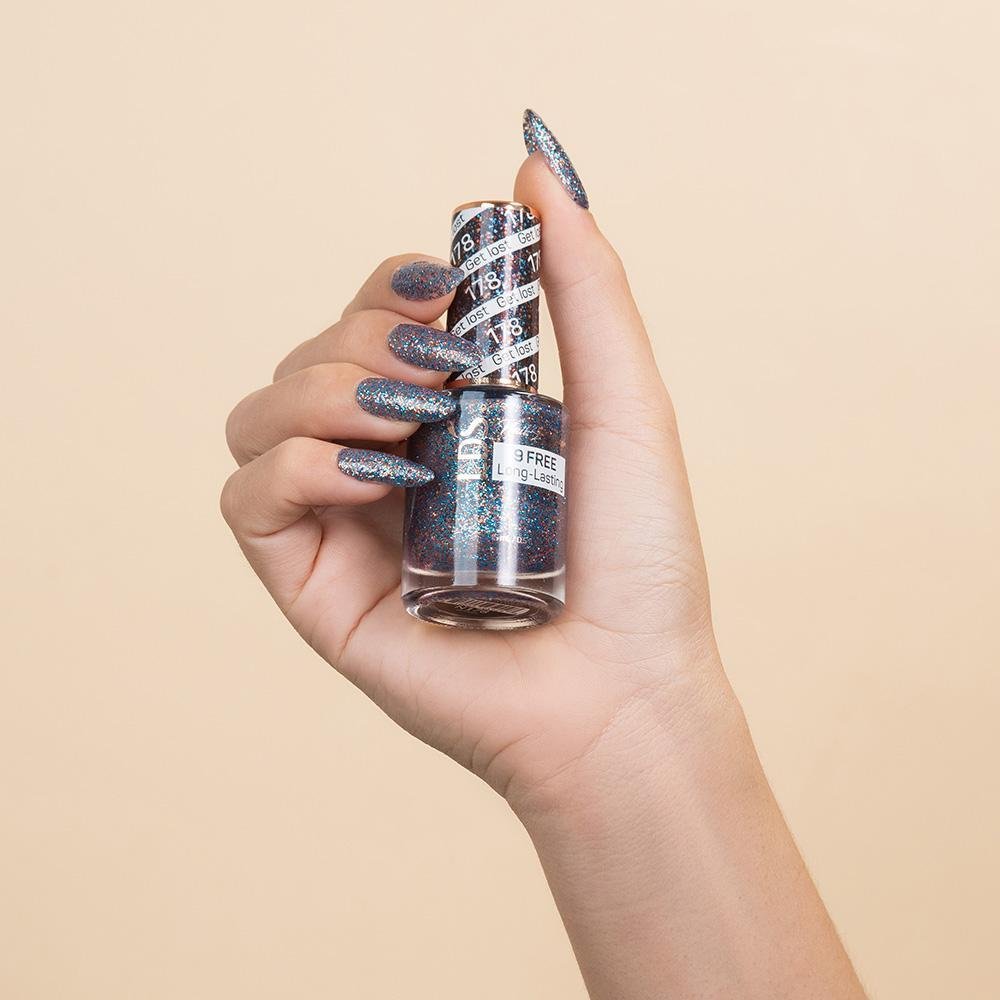 LDS Gel Nail Polish Duo - 178 Get Lost - DTK Nail Supply