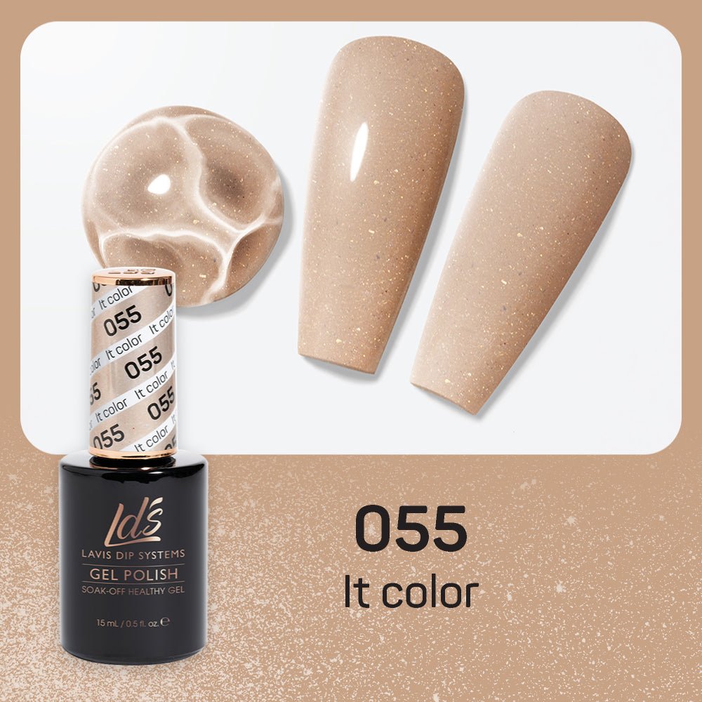 LDS Gel Polish 055 - It Color - DTK Nail Supply