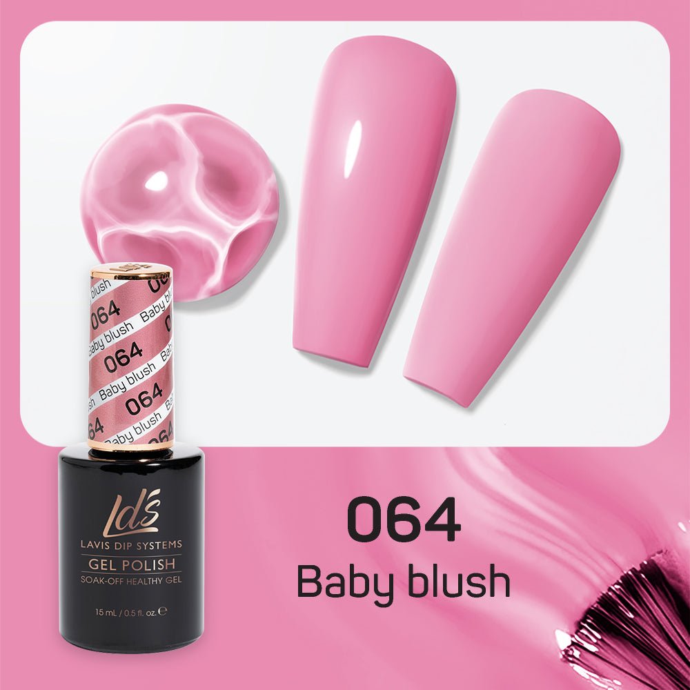 LDS Gel Polish 064 - Baby Blush - DTK Nail Supply