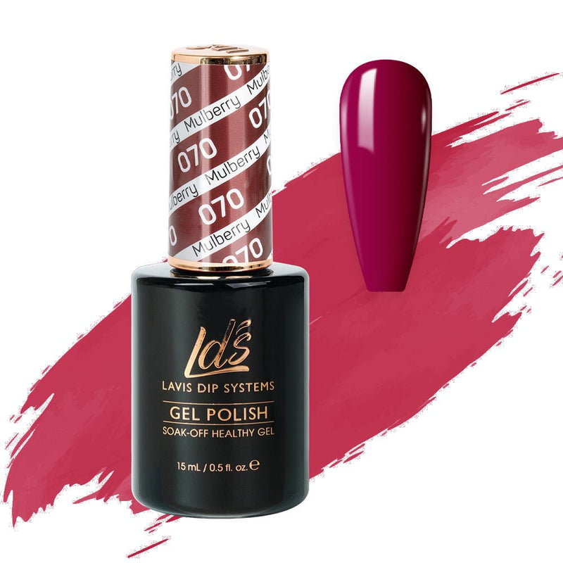 LDS Gel Polish 070 - Mulberry - DTK Nail Supply