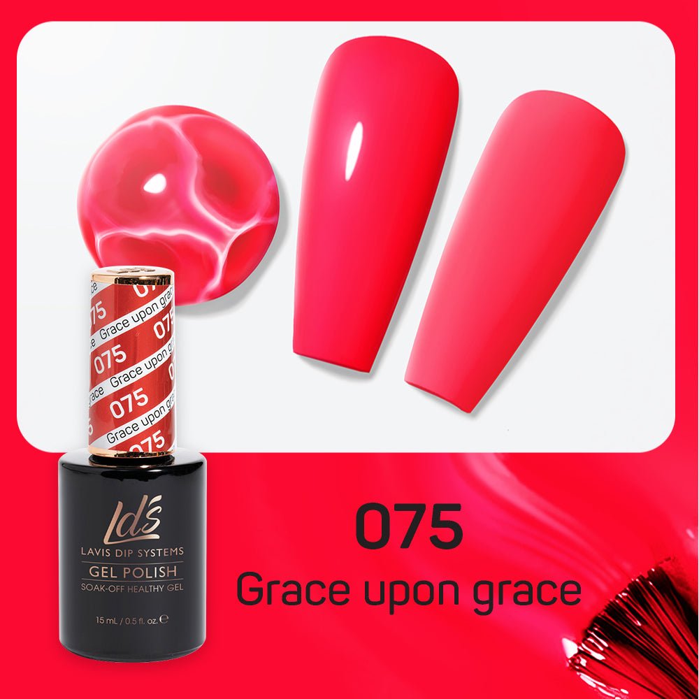 LDS Gel Polish 075 - Grace Upon Grace - DTK Nail Supply