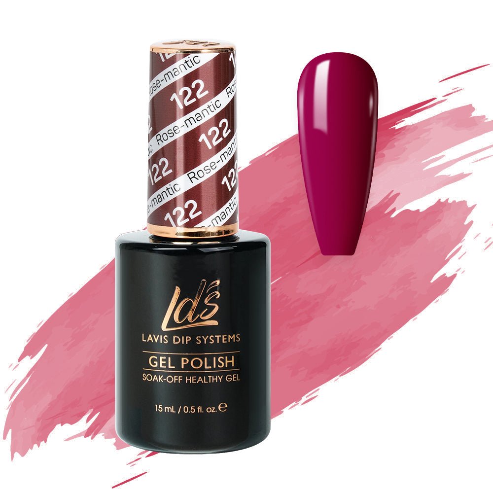 LDS Gel Polish 122 - Rose - Mantic - DTK Nail Supply