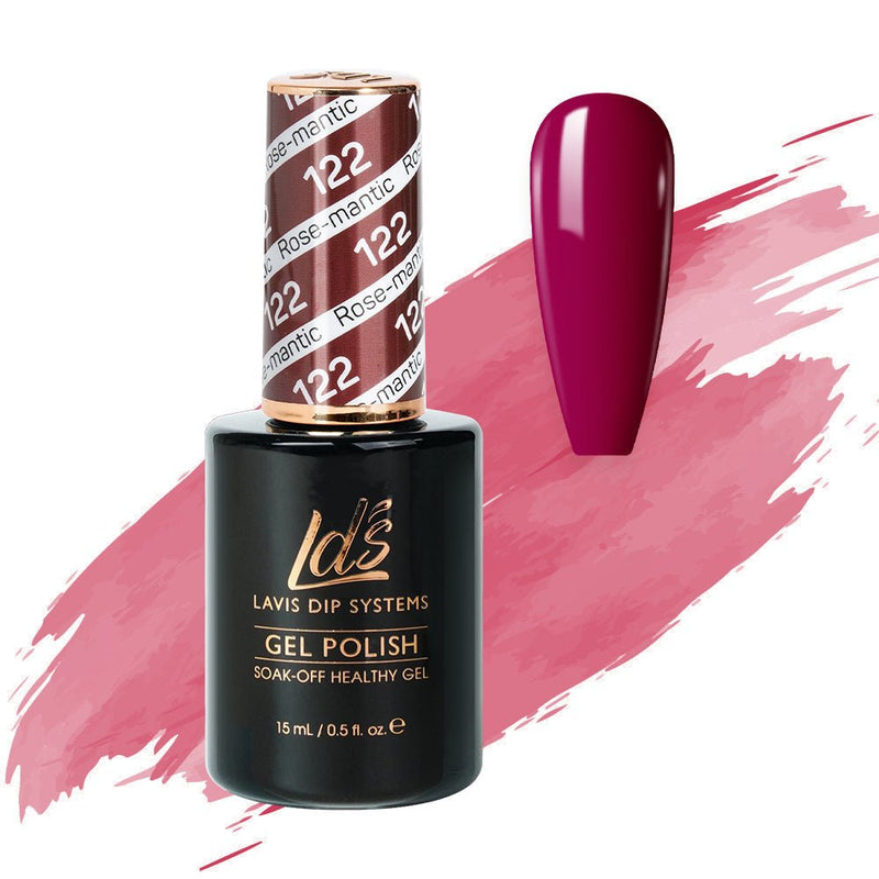 LDS Gel Polish 122 - Rose - Mantic - DTK Nail Supply