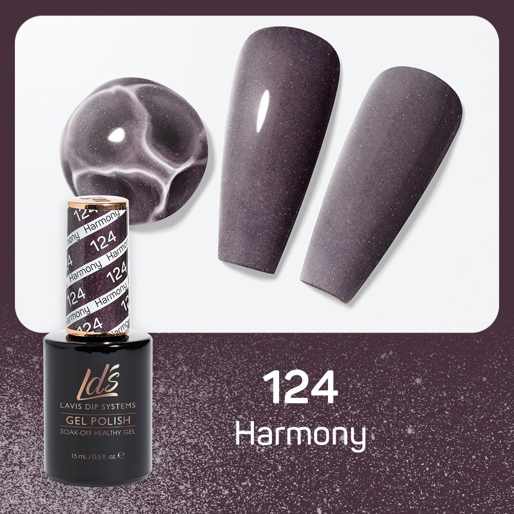 LDS Gel Polish 124 - Harmony - DTK Nail Supply
