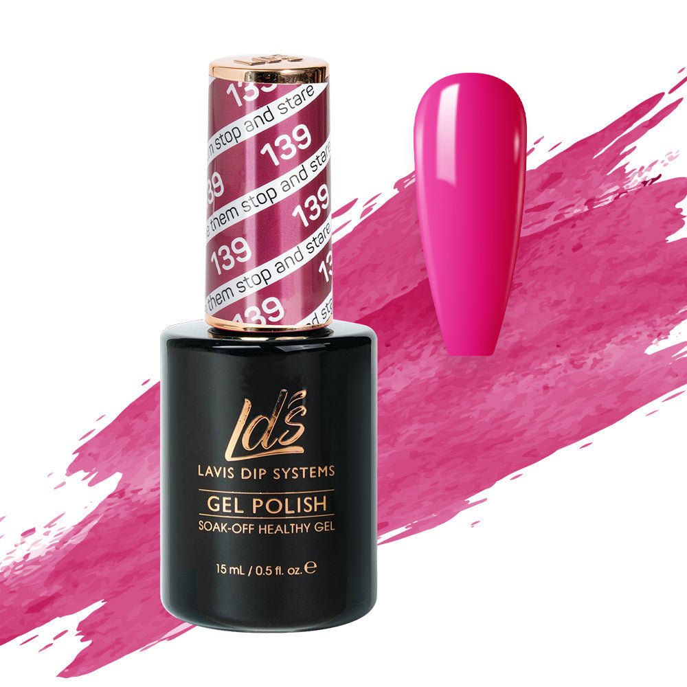 LDS Gel Polish 139 - Make Them Stop And Stare - DTK Nail Supply