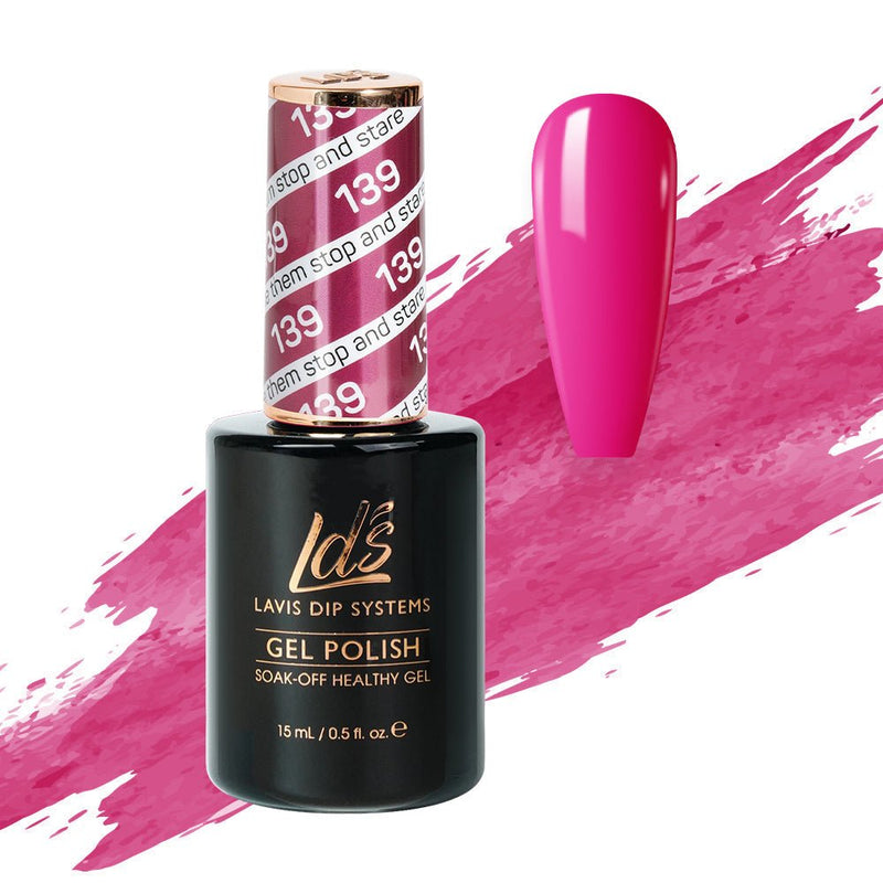 LDS Gel Polish 139 - Make Them Stop And Stare - DTK Nail Supply