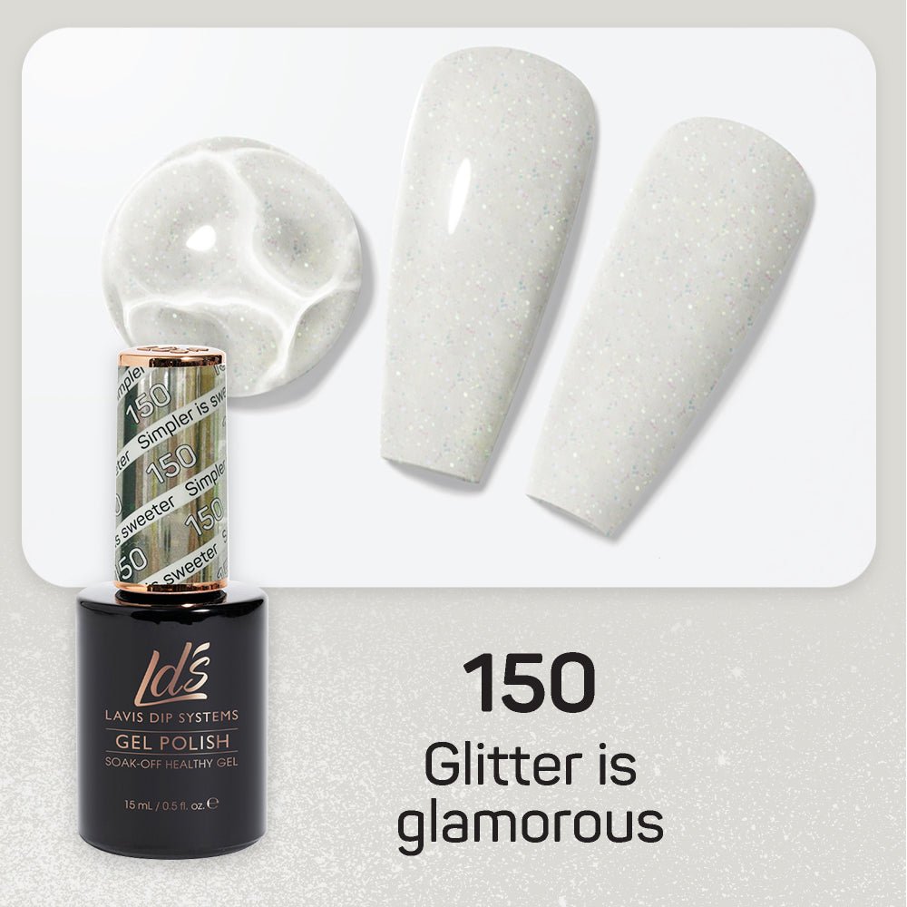 LDS Gel Polish 150 - Simpler is sweeter - DTK Nail Supply