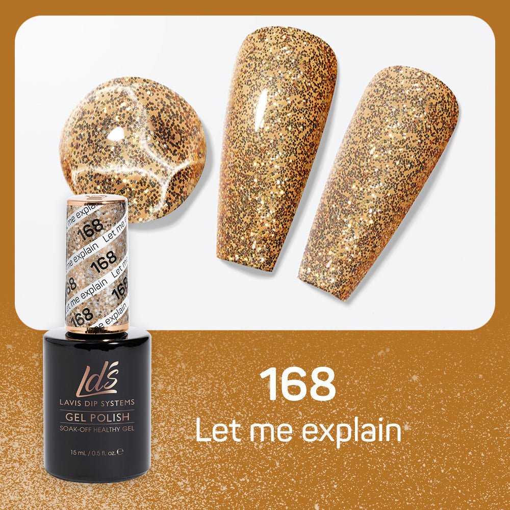 LDS Gel Polish 168 - Let Me Explain - DTK Nail Supply