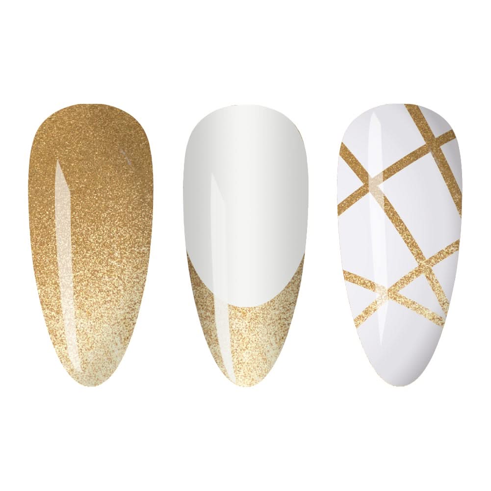 LDS Gel Polish Nail Art Liner - Gold 23 (ver 2) - DTK Nail Supply
