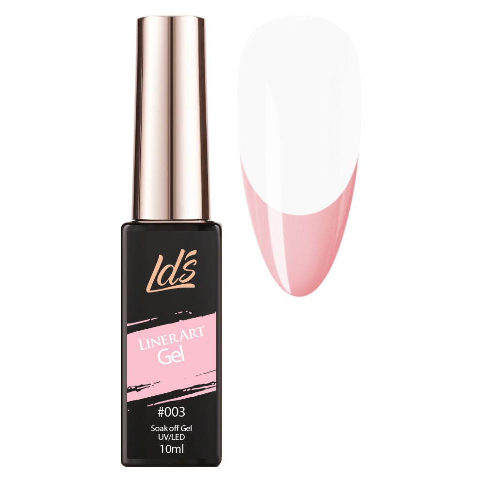 LDS Gel Polish Nail Art Liner - Pastel Pink 03 (ver 2) - DTK Nail Supply