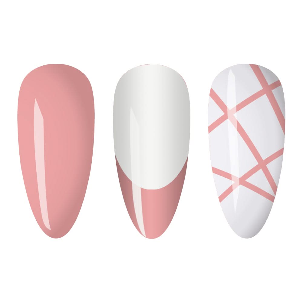LDS Gel Polish Nail Art Liner - Pastel Pink 20 (ver 2) - DTK Nail Supply