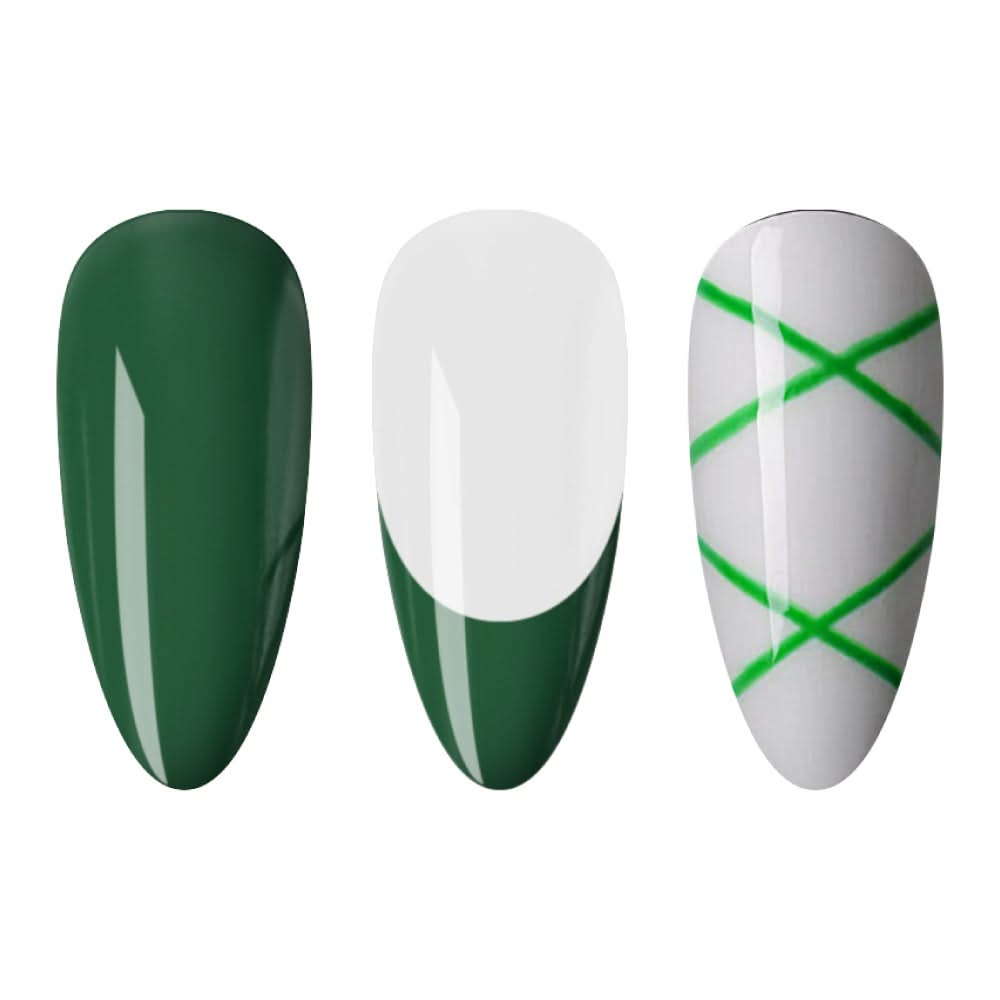 LDS Gel Polish Nail Art Liner - Pine Green 11 (ver 2) - DTK Nail Supply