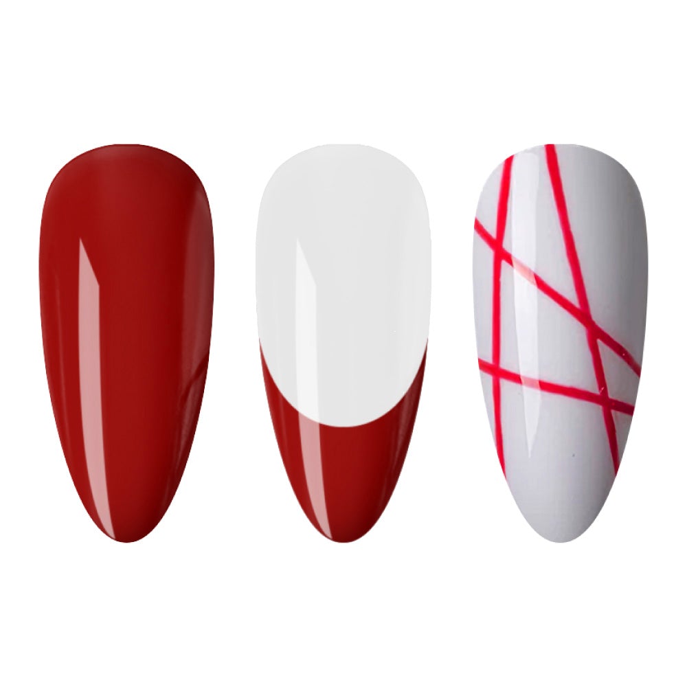 LDS Gel Polish Nail Art Liner - Red 05 (ver 2) - DTK Nail Supply