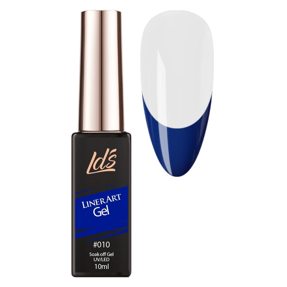 LDS Gel Polish Nail Art Liner - Royal Blue 10 (ver 2) - DTK Nail Supply