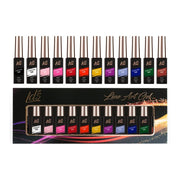 LDS Gel Polish Nail Art Liner Set (12 colors): 01 - 12 (ver 2) - DTK Nail Supply
