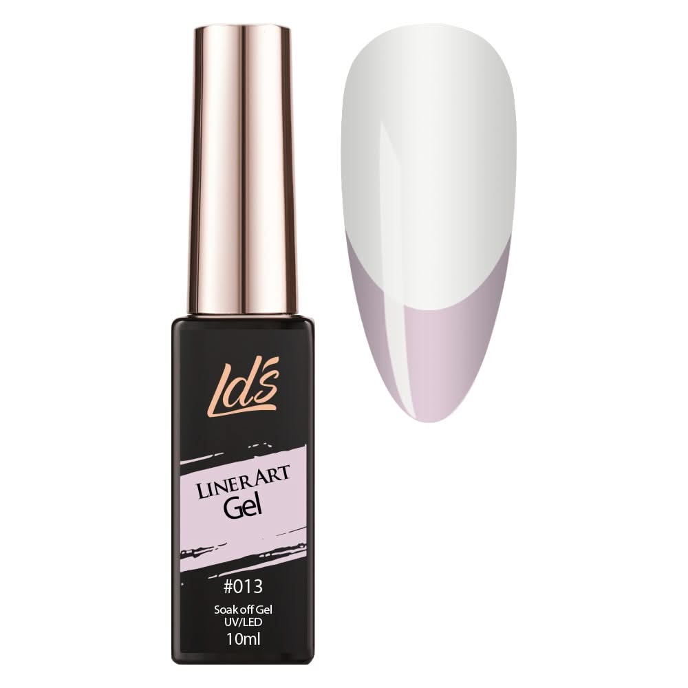 LDS Gel Polish Nail Art Liner Set (12 colors): 13 - 24 (ver 2) - DTK Nail Supply