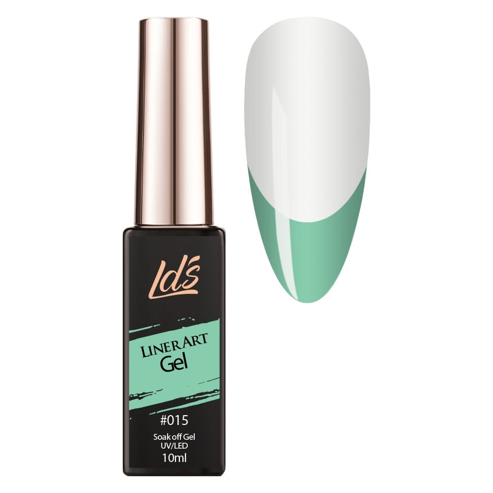 LDS Gel Polish Nail Art Liner - Teal 15 (ver 2) - DTK Nail Supply