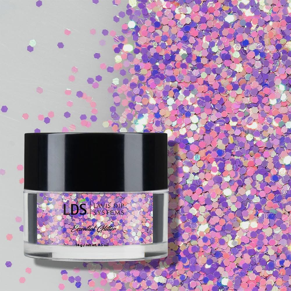 LDS Glitter Nail Art - 0.5oz DSD06 - DTK Nail Supply