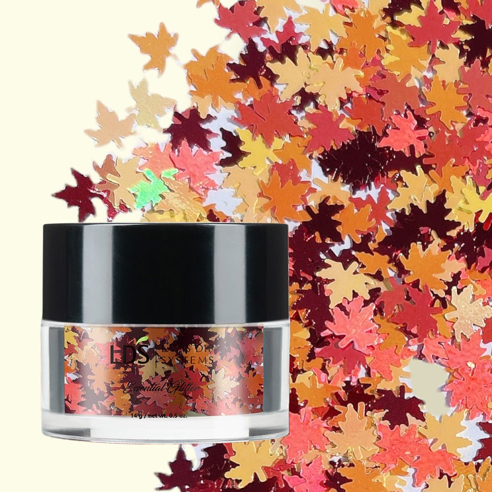 LDS Glitter Nail Art (6 colors): MA01 - MA06 - 0.5 oz - DTK Nail Supply