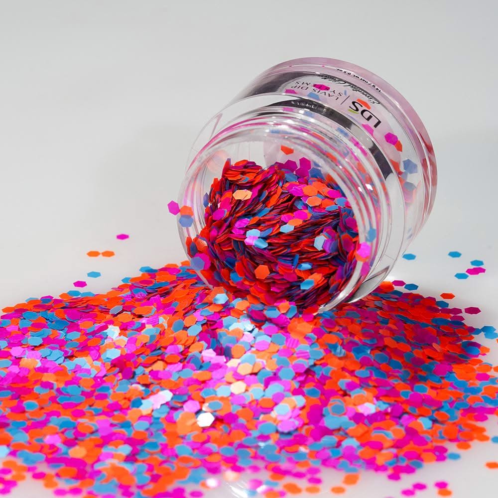 LDS Glitter Nail Art - DBD01 0.5 oz - DTK Nail Supply