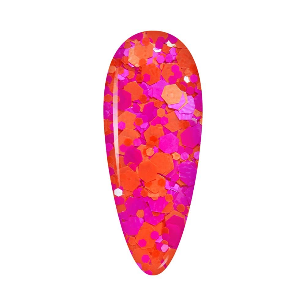 LDS Glitter Nail Art - DBD02 0.5 oz - DTK Nail Supply