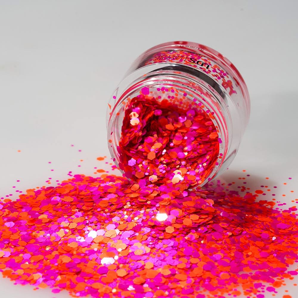 LDS Glitter Nail Art - DBD02 0.5 oz - DTK Nail Supply