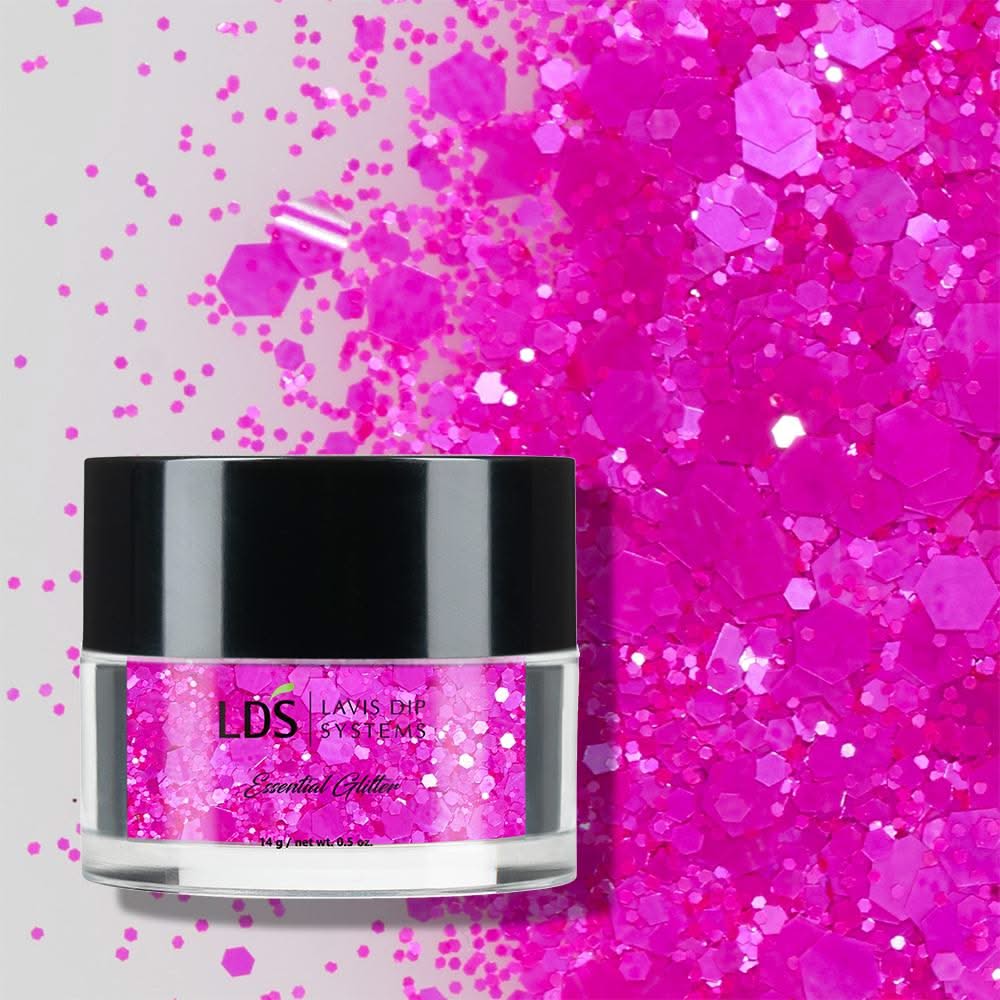 LDS Glitter Nail Art - DBD04 0.5 oz - DTK Nail Supply