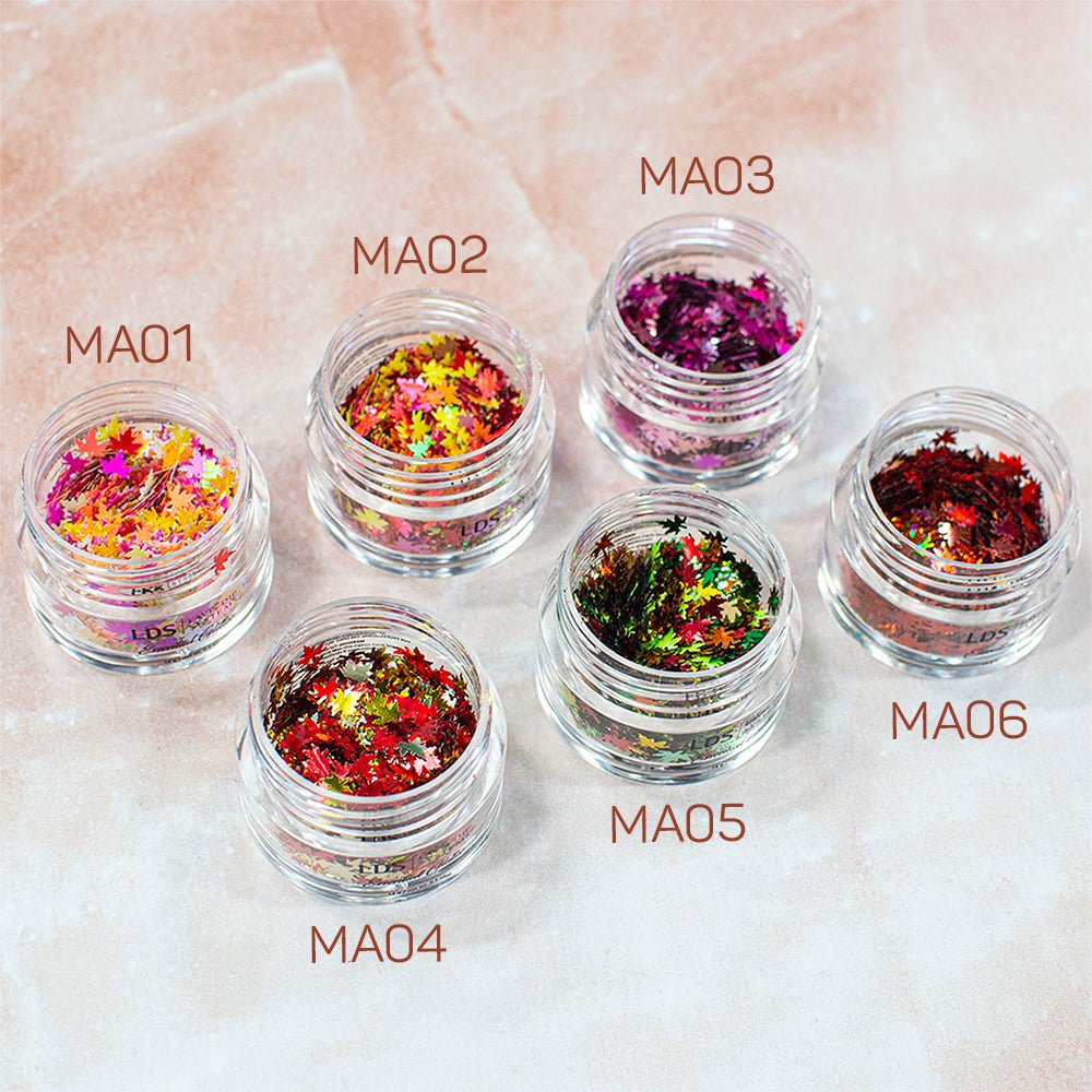 LDS Glitter Nail Art - MA03 - Magical - 0.5 oz - DTK Nail Supply