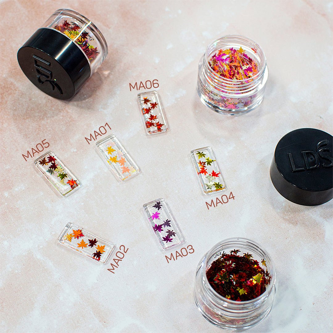 LDS Glitter Nail Art - MA04 - Old Fashioned - 0.5 oz - DTK Nail Supply