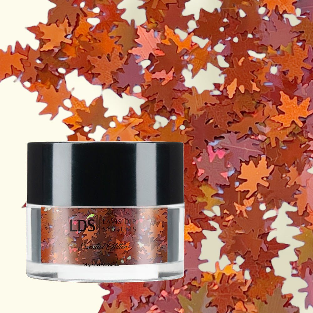 LDS Glitter Nail Art - MA06 - Bourbon - 0.5 oz - DTK Nail Supply