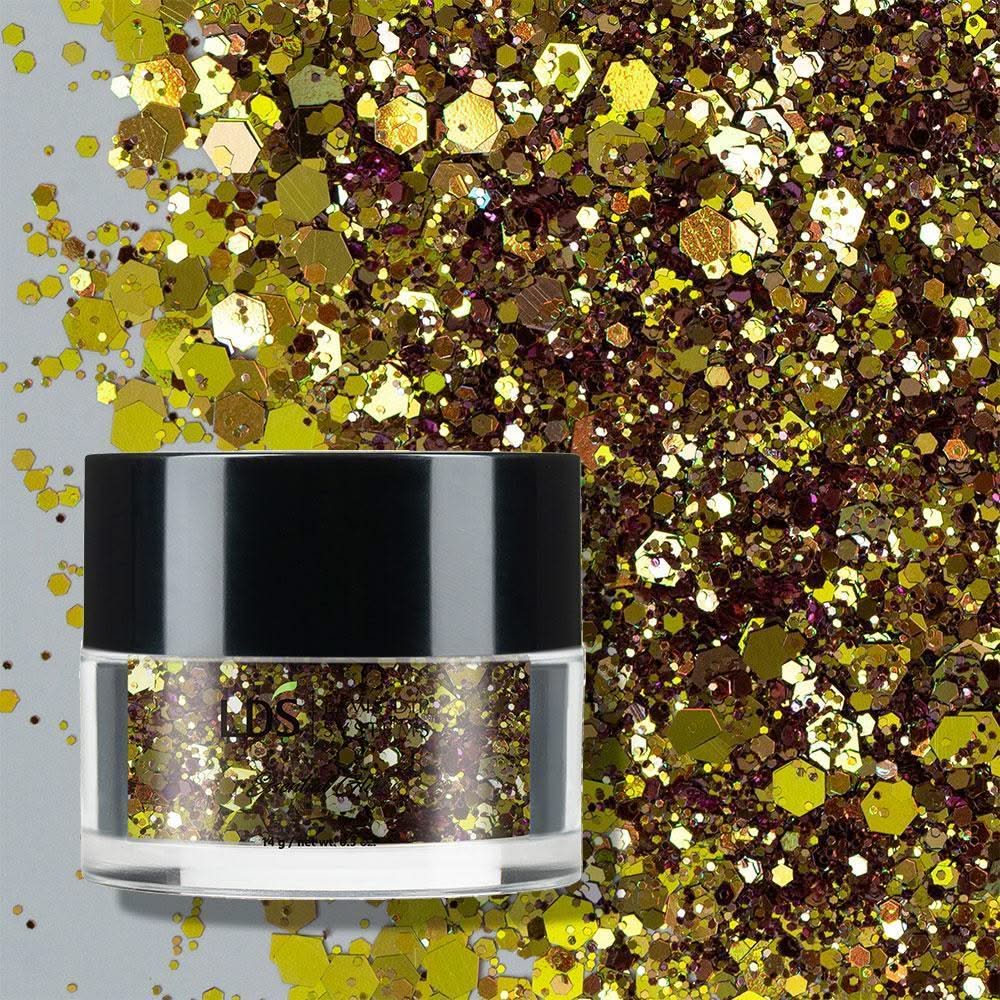 LDS Holographic Chunky Glitter Nail Art - 0.5oz DCG04 - DTK Nail Supply